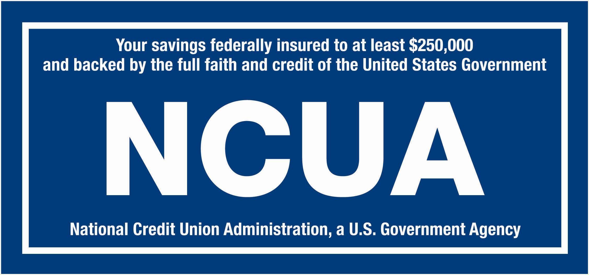 Insured Logo - Downloadable Graphics. National Credit Union Administration