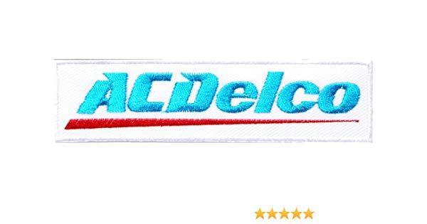 ACDelco Logo - AC Delco Logo Sign Racing Patch Iron on Applique Embroidered T shirt Jacket  BY SURAPAN