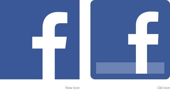 Facebook Square Logo - Facebook's New Icons | Articles | LogoLounge