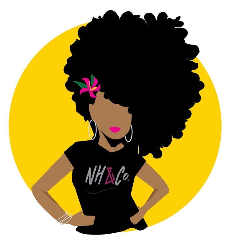 Afro Logo - Natural Hair Logos | www.logoary.com - Popular Brands & Company ...