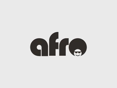 Afro Logo - Afro Typographic Logo Design by brandzum on Dribbble