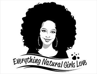 Afro Logo - Afro girl logo design - 48HoursLogo.com