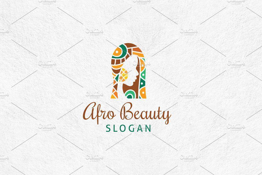 Afro Logo - Afro Beauty Logo Template