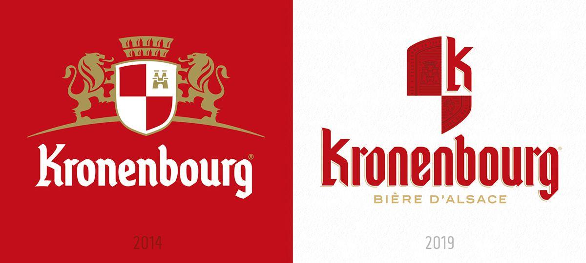 Kronenbourg Logo - France's most popular beer rebrand on Behance