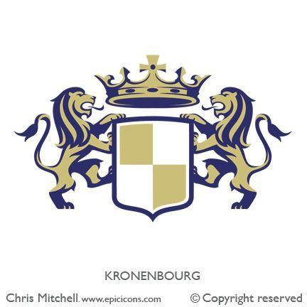 Kronenbourg Logo - Kronenbourg Beer Crest by Chris Mitchell. Coat of arms