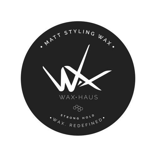 Wax Logo - Design of Professional Designer Hair Wax Product Packaging Wax