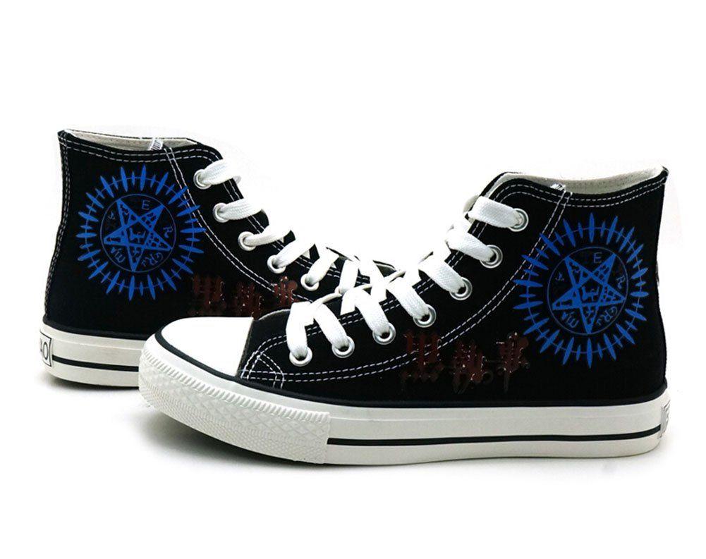 Kuroshitsuji Logo - Amazon.com: Telacos Black Butler Kuroshitsuji Logo Cosplay Shoes ...