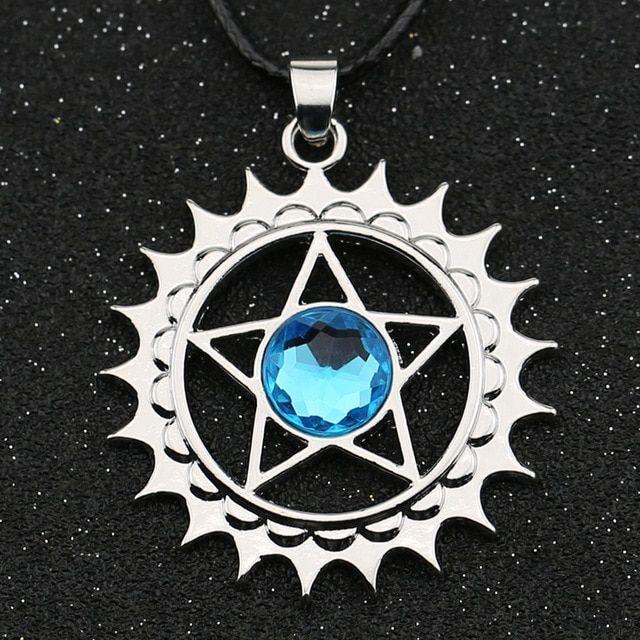 Kuroshitsuji Logo - US $1.19 |Black Butler Necklace Kuroshitsuji Sebastian Ciel Pentacle  Pentagram Star Logo Crystal Pendant Fashion Anime Jewelry Wholesale-in  Pendant ...