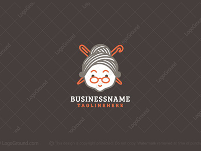 Grandmother Logo - Grandma Beatiful Sewings by Mon GE on Dribbble