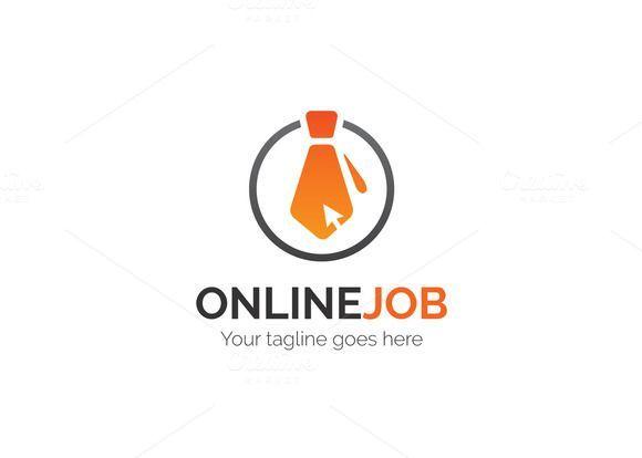 Job Logo - Online Job Logo by XpertgraphicD on @creativemarket | Abstract logo ...