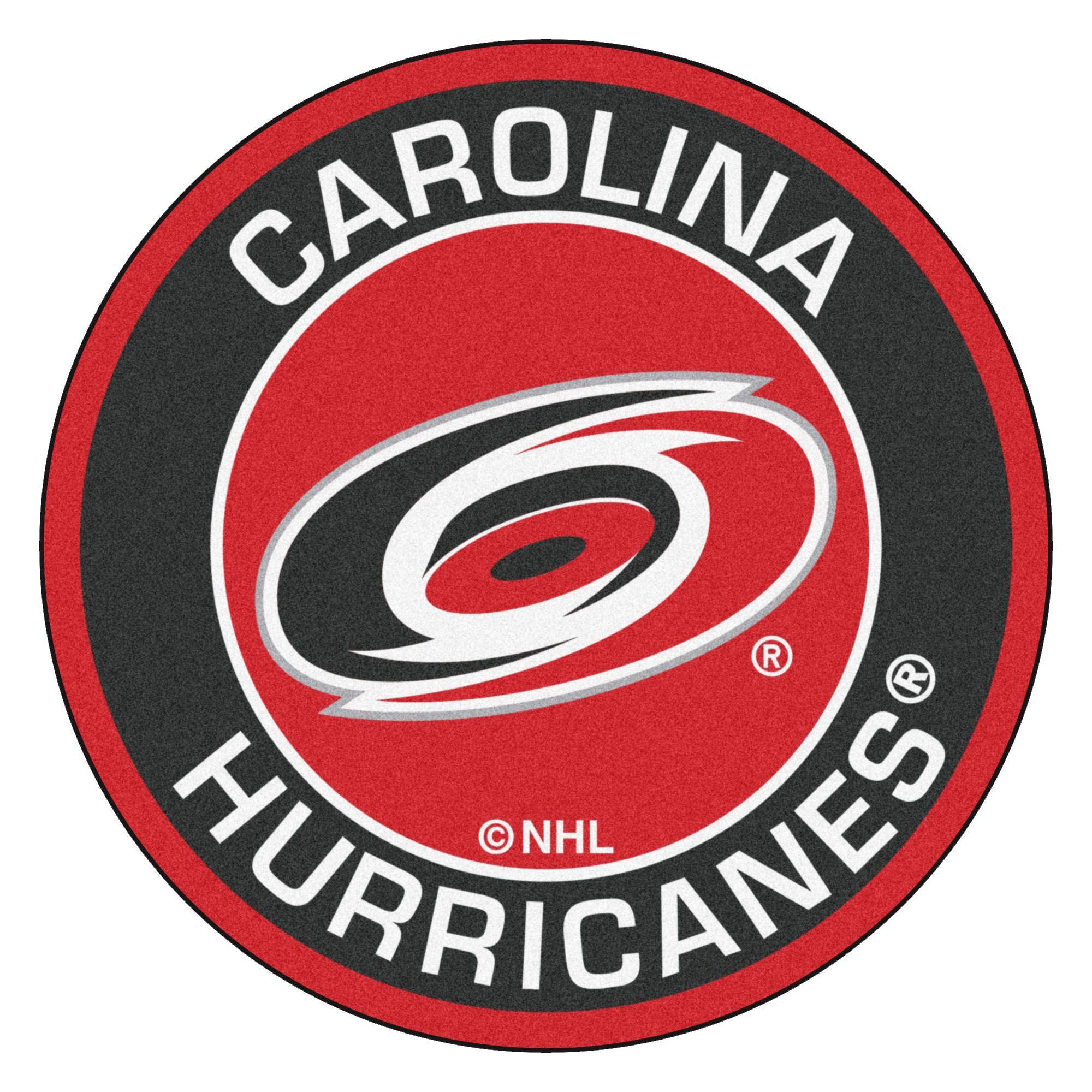 Hurricanes Logo - Carolina Hurricanes Logo Roundel Mat - 27