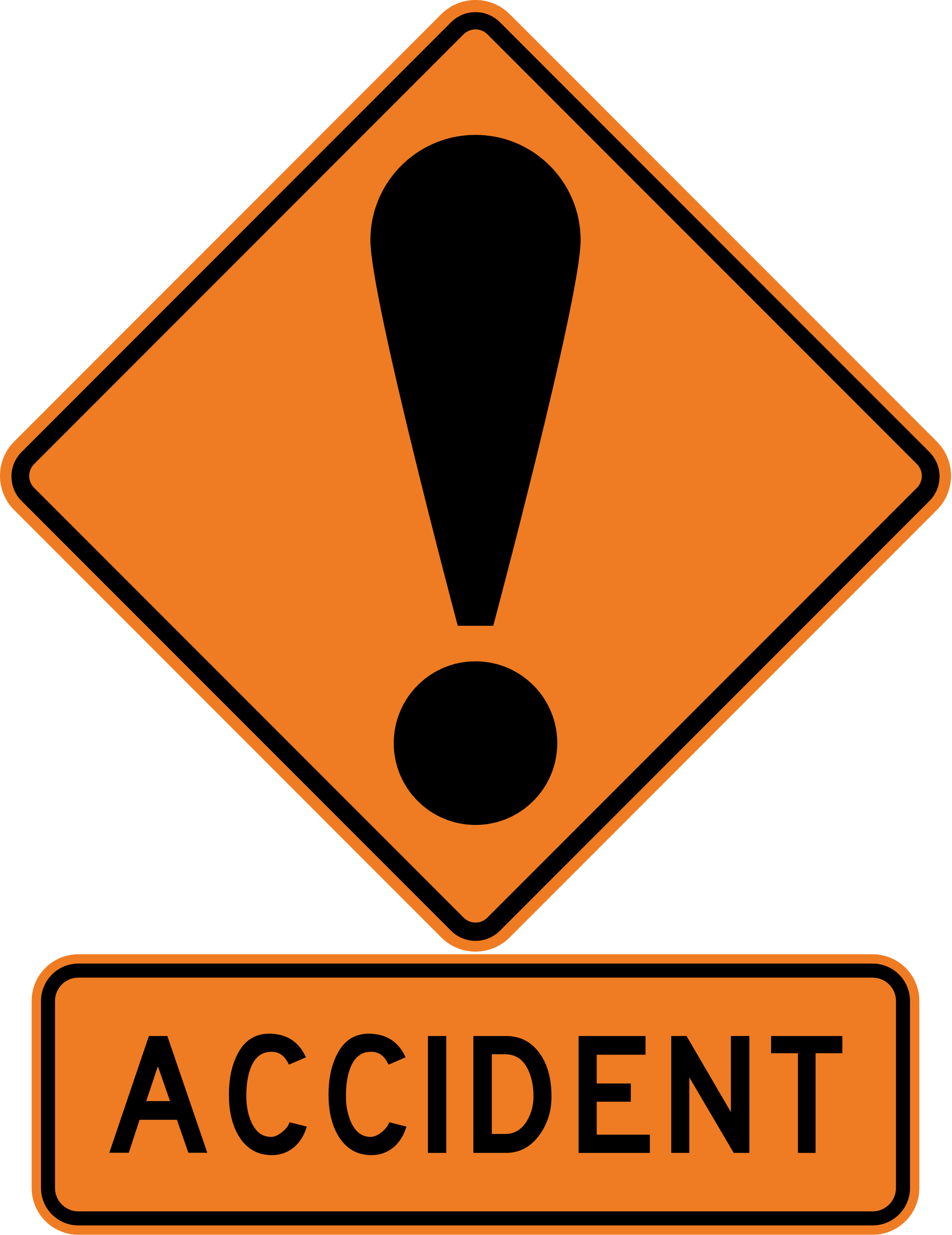 Accident Logo - Accident Investigation. OSHA Safety Manuals