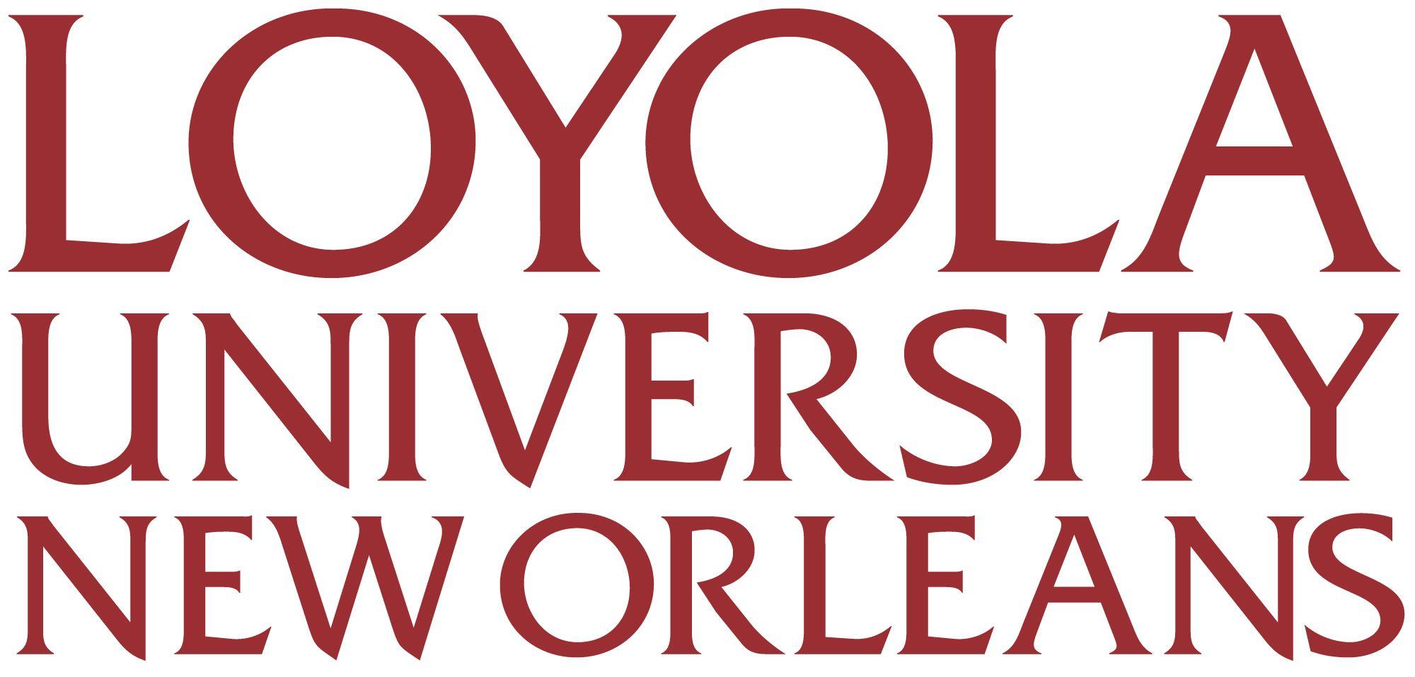 Loyola Logo - Loyola Type Logo NoHall
