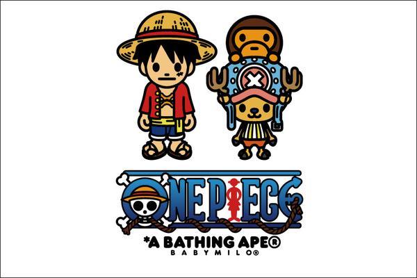 Bathing Ape Logo - A BATHING APE® X ONE PIECE | us.bape.com