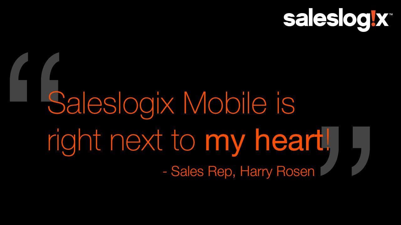 SalesLogix Logo - Saleslogix Customer Spotlight: Harry Rosen Inc.