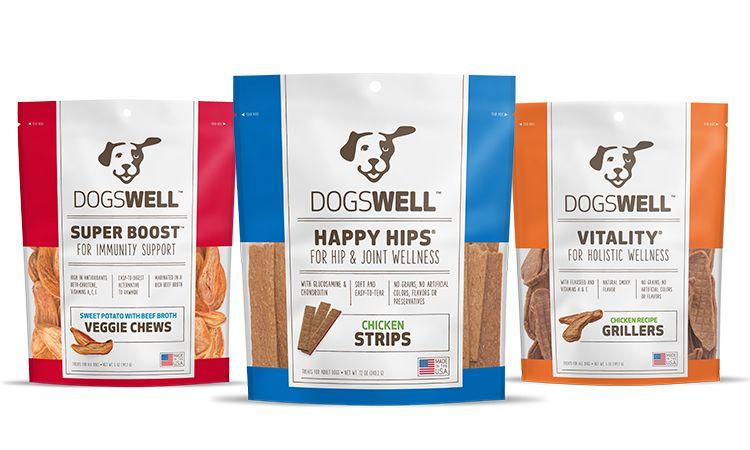 Dogswell Logo - Dogswell Refreshes Packaging - Pet Business Magazine - February 2015