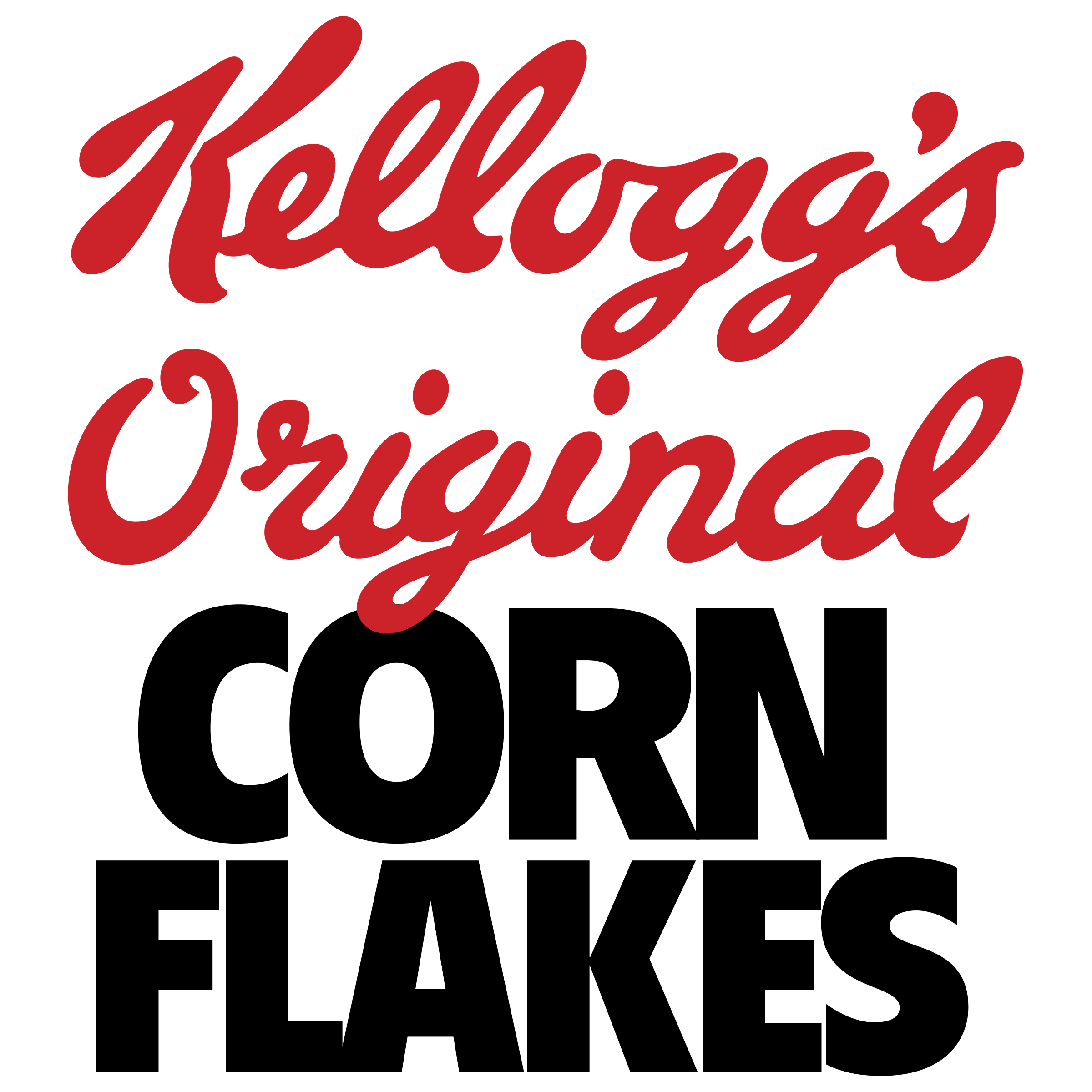 Kelogs Logo - Kellogg's Original Corn Flakes Logo PNG Transparent & SVG Vector
