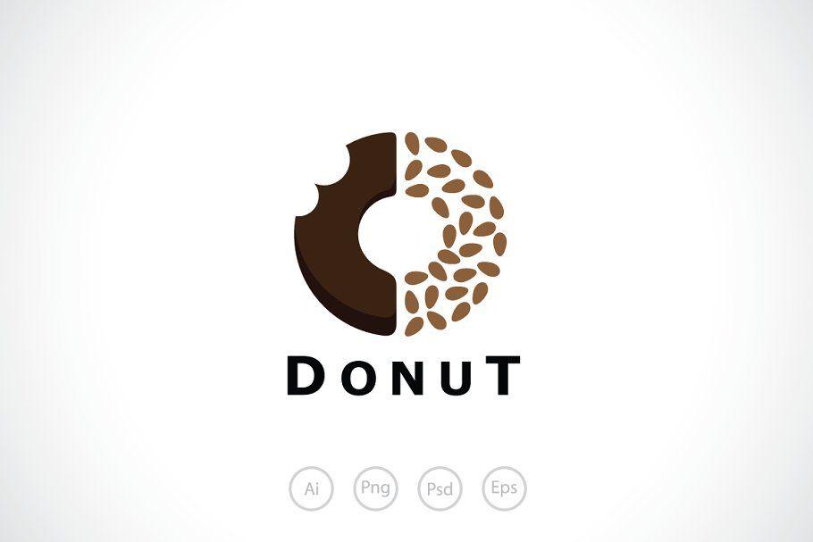 Delicious.com Logo - Delicious Donuts Logo Template