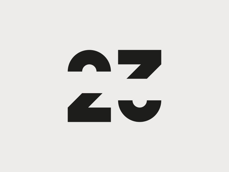 23 Logo - 23 Logo by Szymon Golis | Dribbble | Dribbble