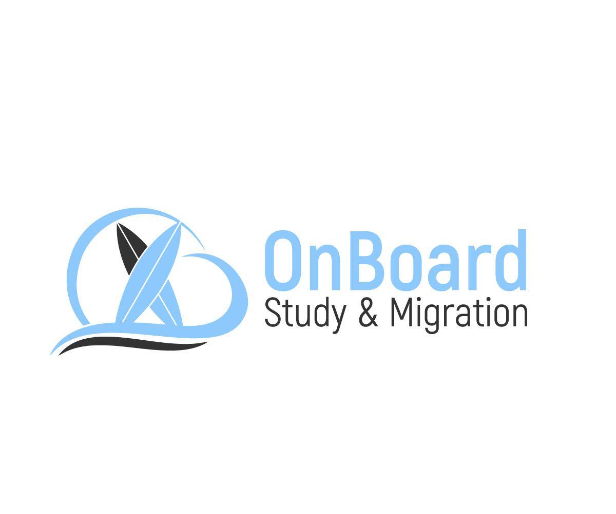 Migration Logo - Logo Design for Education and Migration Services company Logo