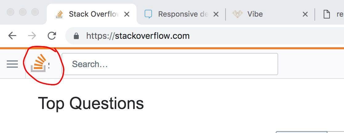 Stackoverflow.com Logo - The logo is displaying incorrectly on the main Stack Overflow site ...