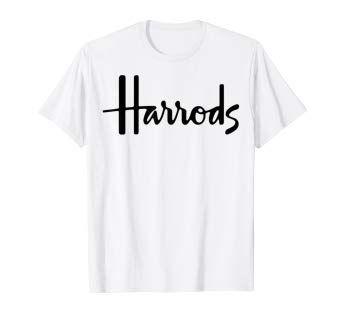 Harrods Logo - Amazon.com: Harrods Logo Tshirt: Clothing