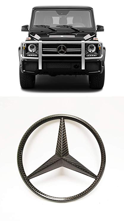 G-Class Logo - Amazon.com: G Wagon Grille Badge – W463 Front Grill Logo Carbon ...