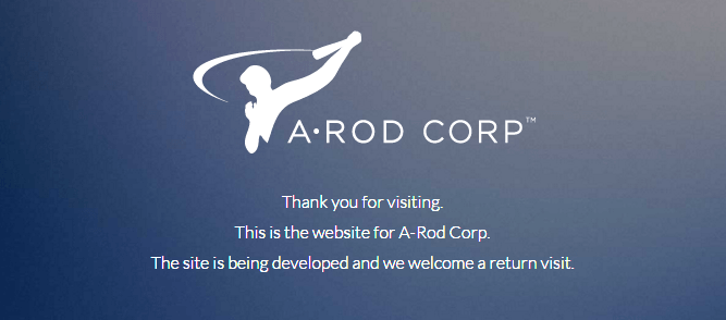 A-Rod Logo - A-ROD CORP - A Corporation by ARod | Bronx Pinstripes ...