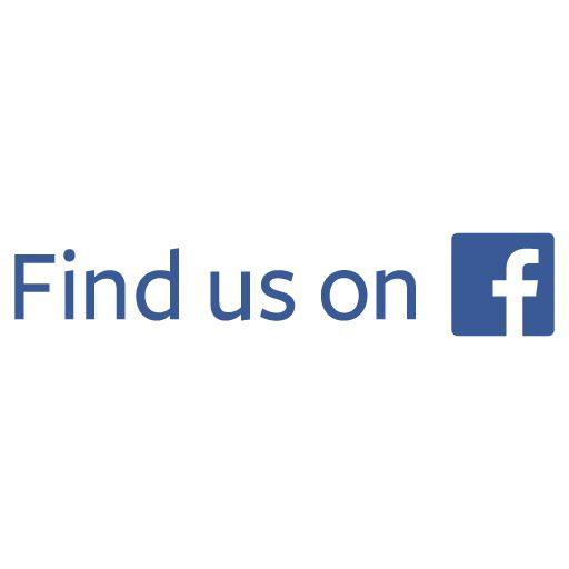 New Facebook Logo - Find Us On Facebook Badge vector (.eps) download