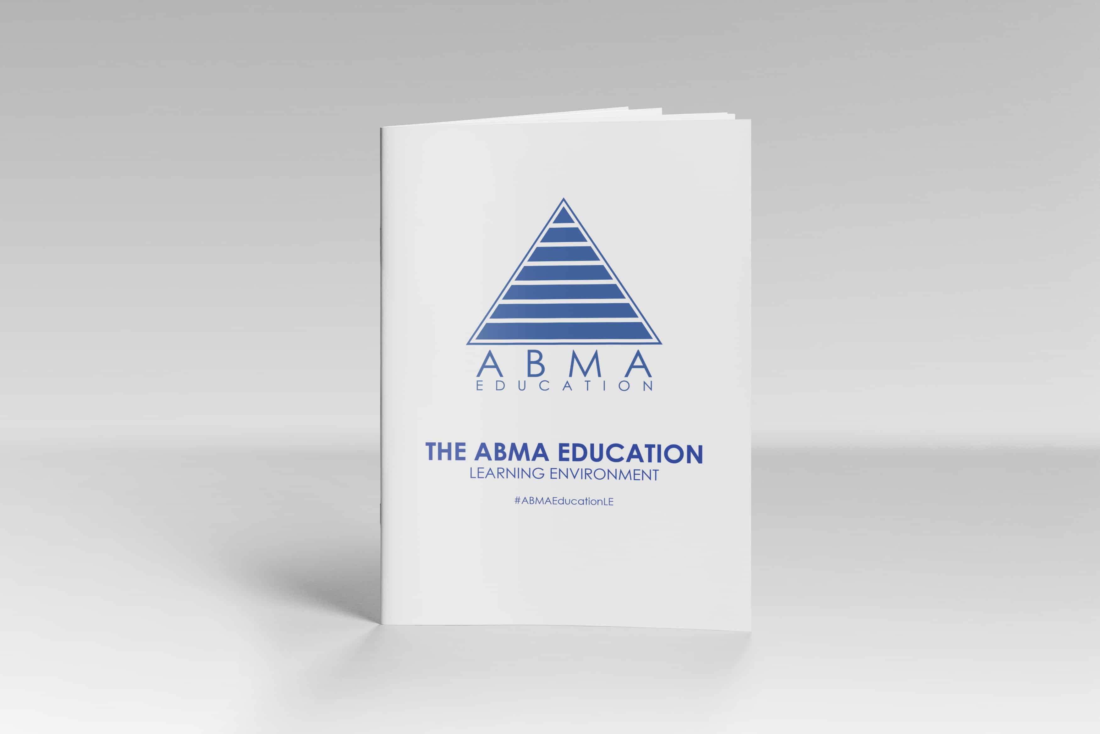 Abma Logo - ABMA Education Brochure Design | Designroom1229