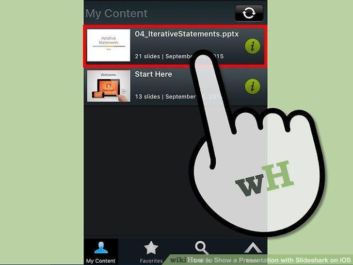 SlideShark Logo - How to Show a Presentation with Slideshark on iOS: 14 Steps