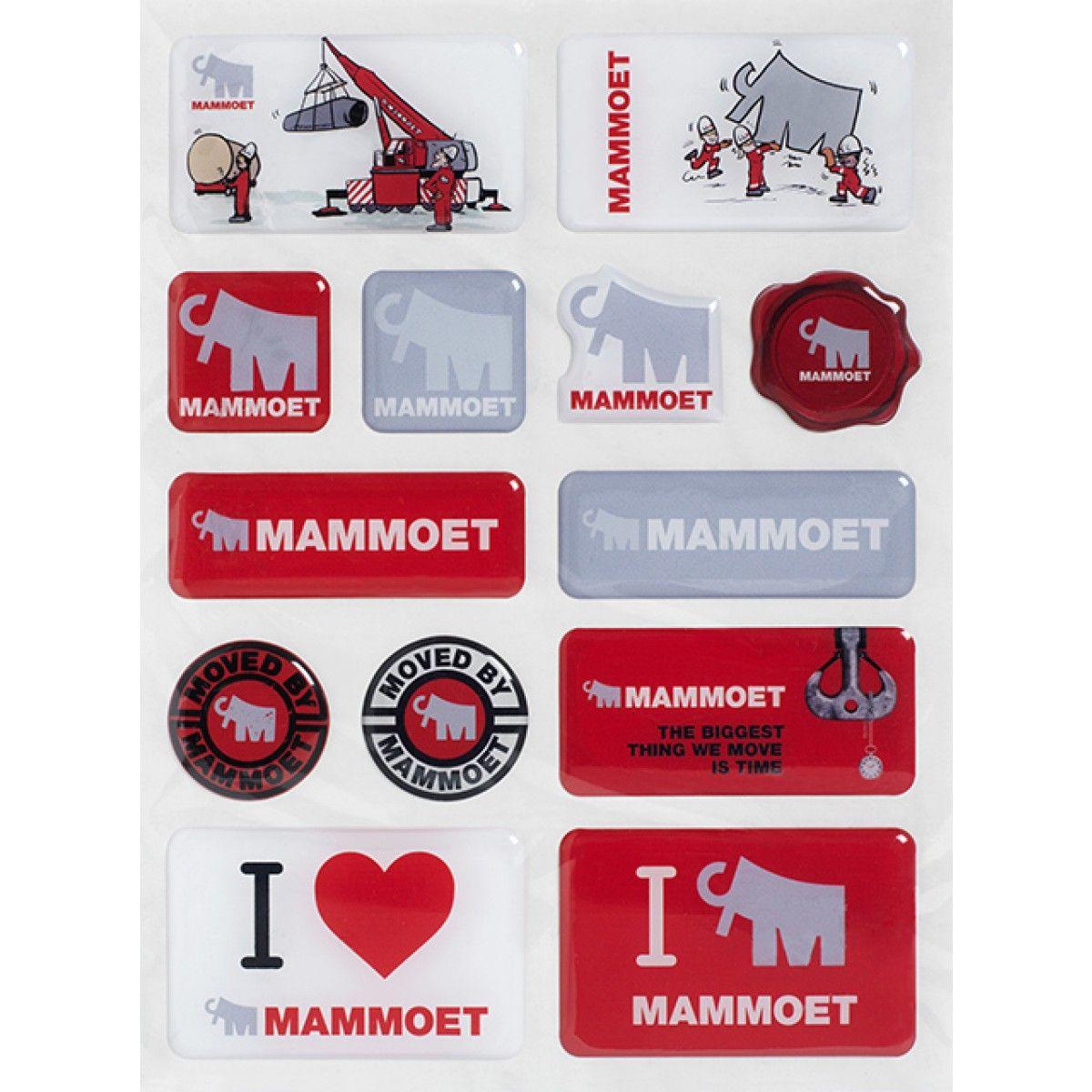 Mammoet Logo - Mammoet sticker set — Mammoet