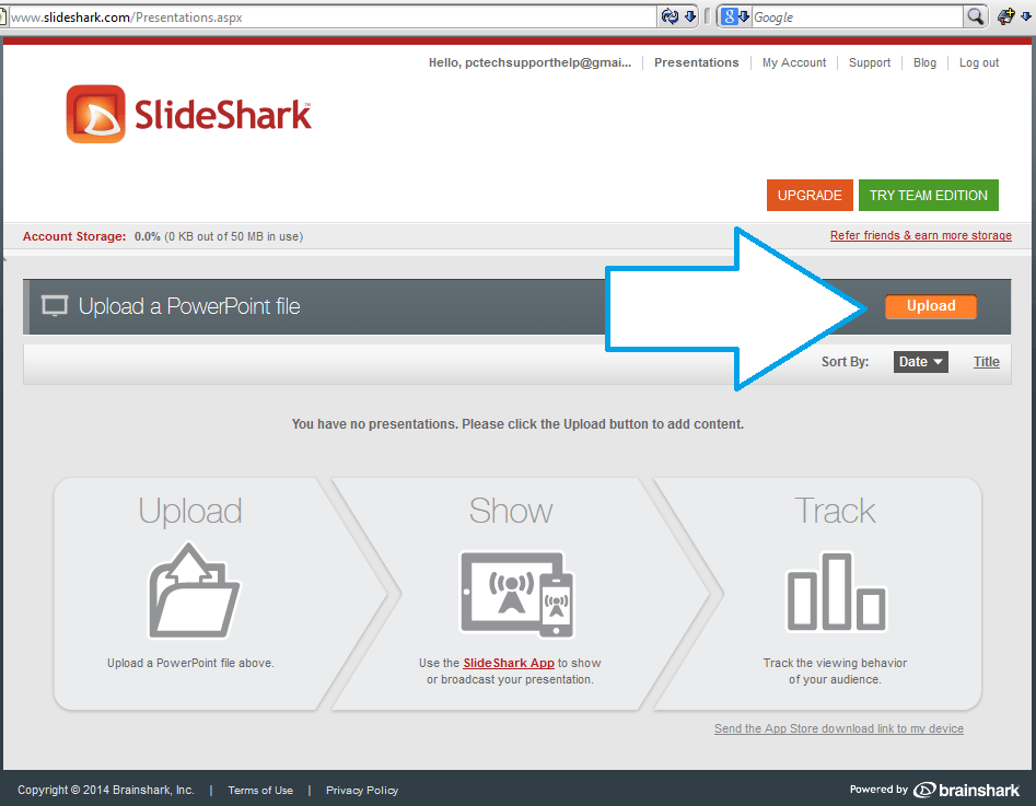 SlideShark Logo - SlideShark Present PowerPoint from an iPad, iPhone tutorial by Tony ...