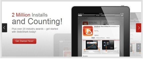 SlideShark Logo - SlideShark Brings PowerPoint On iPad, iPhone And iPod Touch