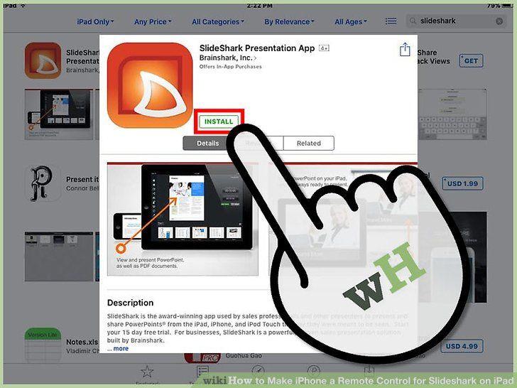 SlideShark Logo - How to Make iPhone a Remote Control for Slideshark on iPad