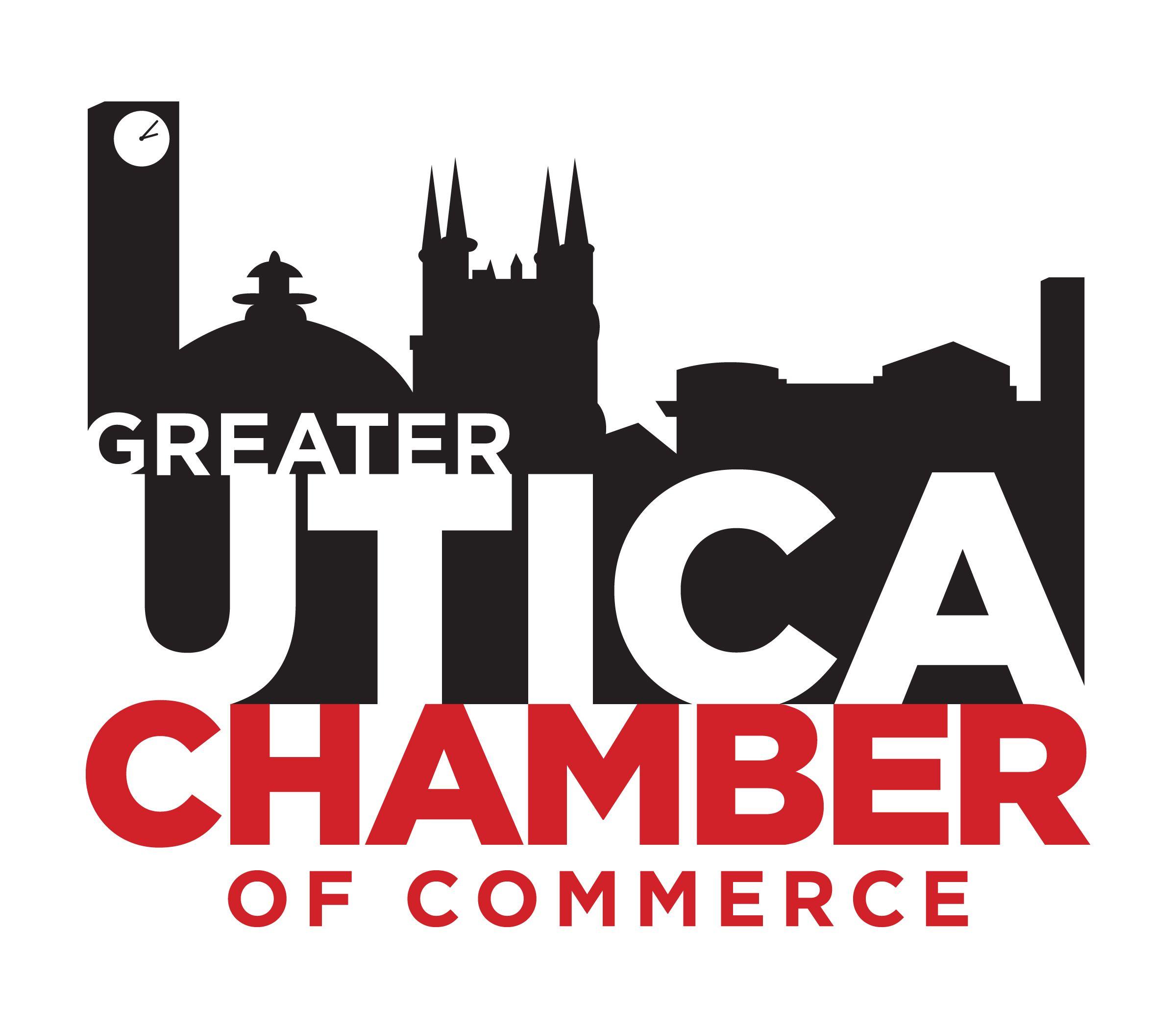 Chamber Logo - Business. Chamber of Commerce. Community. Greater Utica. Greater