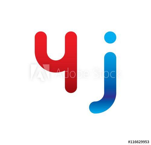 4J Logo - 4j logo initial blue and red - Buy this stock vector and explore ...