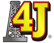 4J Logo - Oil & Gas Well Servicing - Williston Basin - 4J Well Service