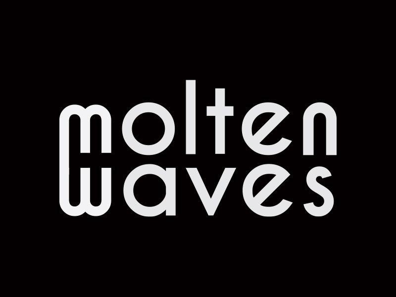 Molten Logo - Molten Waves Band Logo by Ben Kókolas on Dribbble