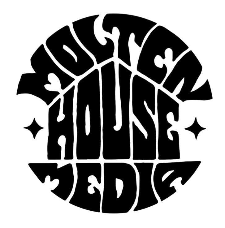 Molten Logo - Molten House Media Logo T Shirt Sided Print. Molten House
