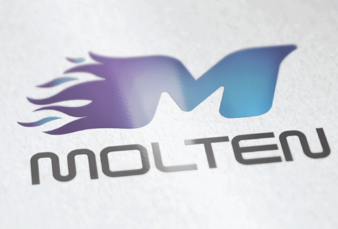 Molten Logo - Molten M Fire Flame Logo Design