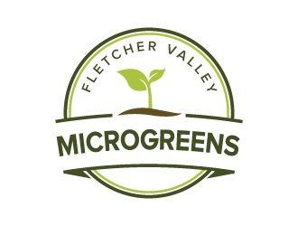 Microgreens Logo - Fletcher Valley Microgreens logo design