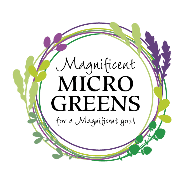 Microgreens Logo - Mignificent Microgreens for a magnificent you