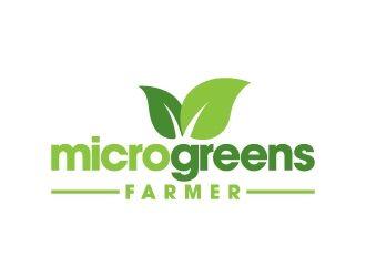 Microgreens Logo - Microgreens Farmer, microgreensfarmer.com logo design
