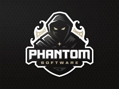 Phantom Logo - Phantom software. Popular Dribbble Shots. Esports logo, Logos