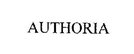 Authoria Logo - AUTHORIA Trademark of AUTHORIA, INC. Serial Number: 75979959 ...