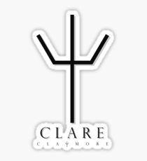 Claymore Logo - Claymore Logo Stickers | Redbubble