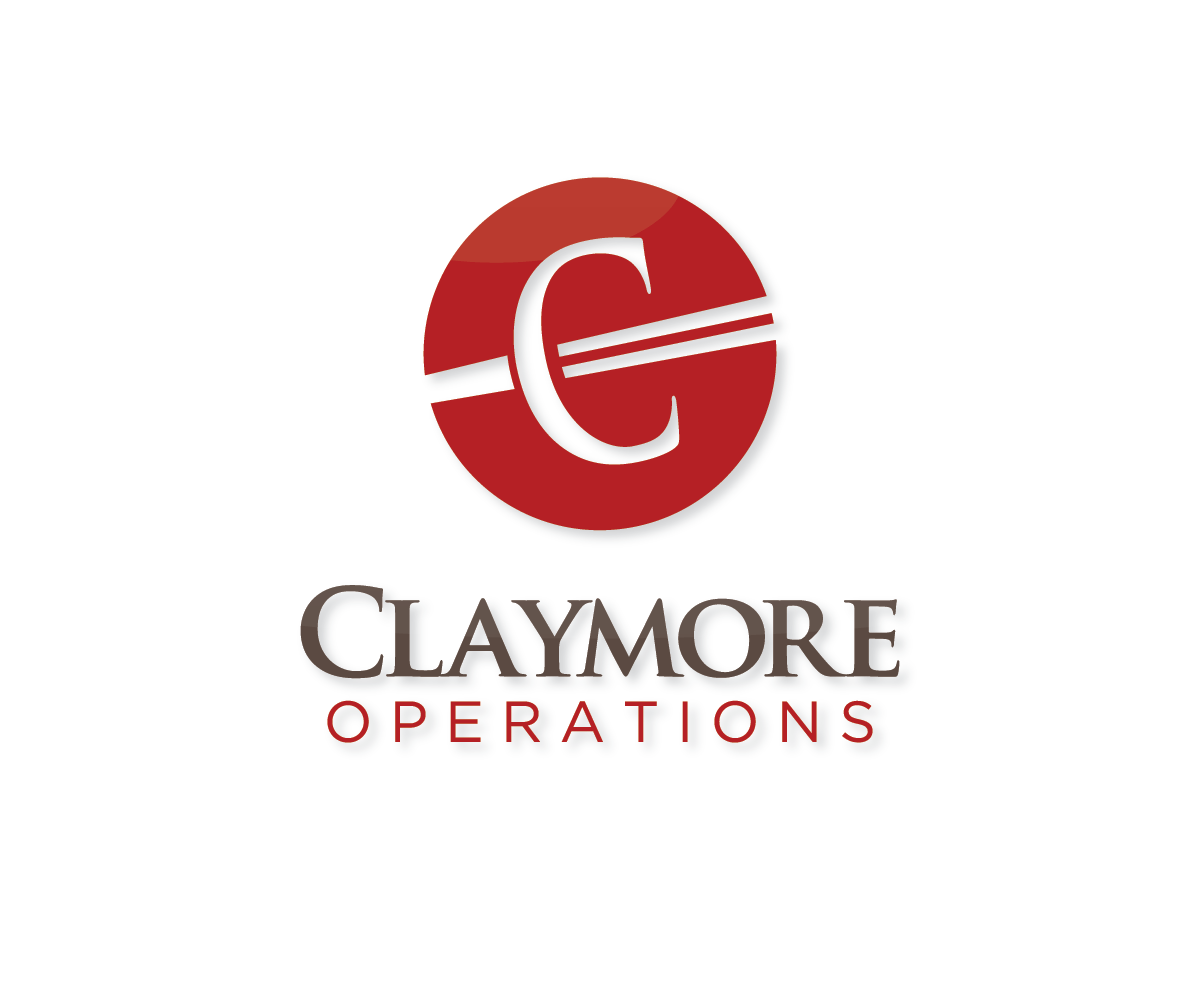 Claymore Logo - Masculine, Bold, Non Profit Logo Design For Claymore Operations