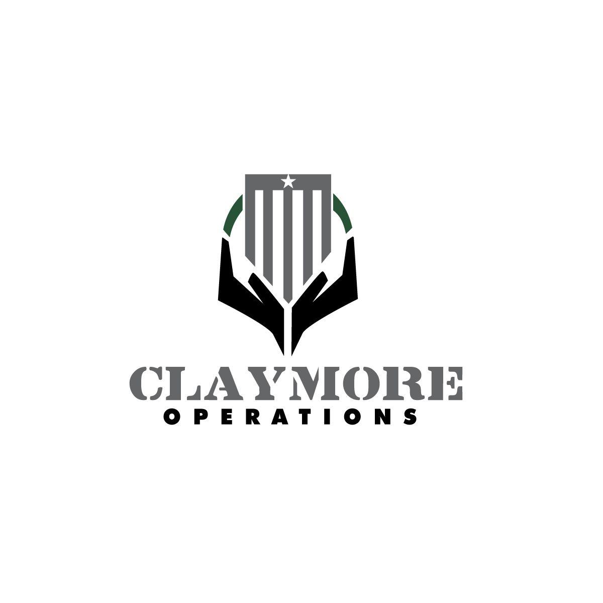 Claymore Logo - Masculine, Bold, Non Profit Logo Design For Claymore Operations