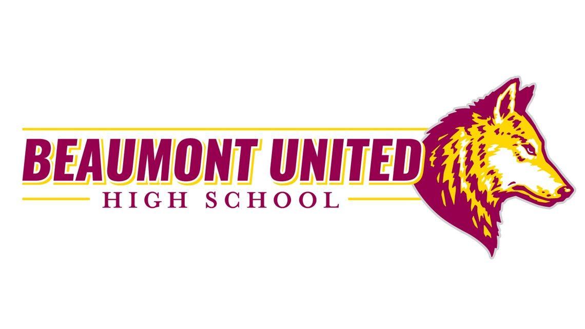 Beaumont Logo - New logos for Beaumont United High School releasednewsnow.com